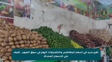 تغير جديد في أسعار البطاطس والخضراوات اليوم في سوق العبور.. تعرف على الأسعار المحدثة